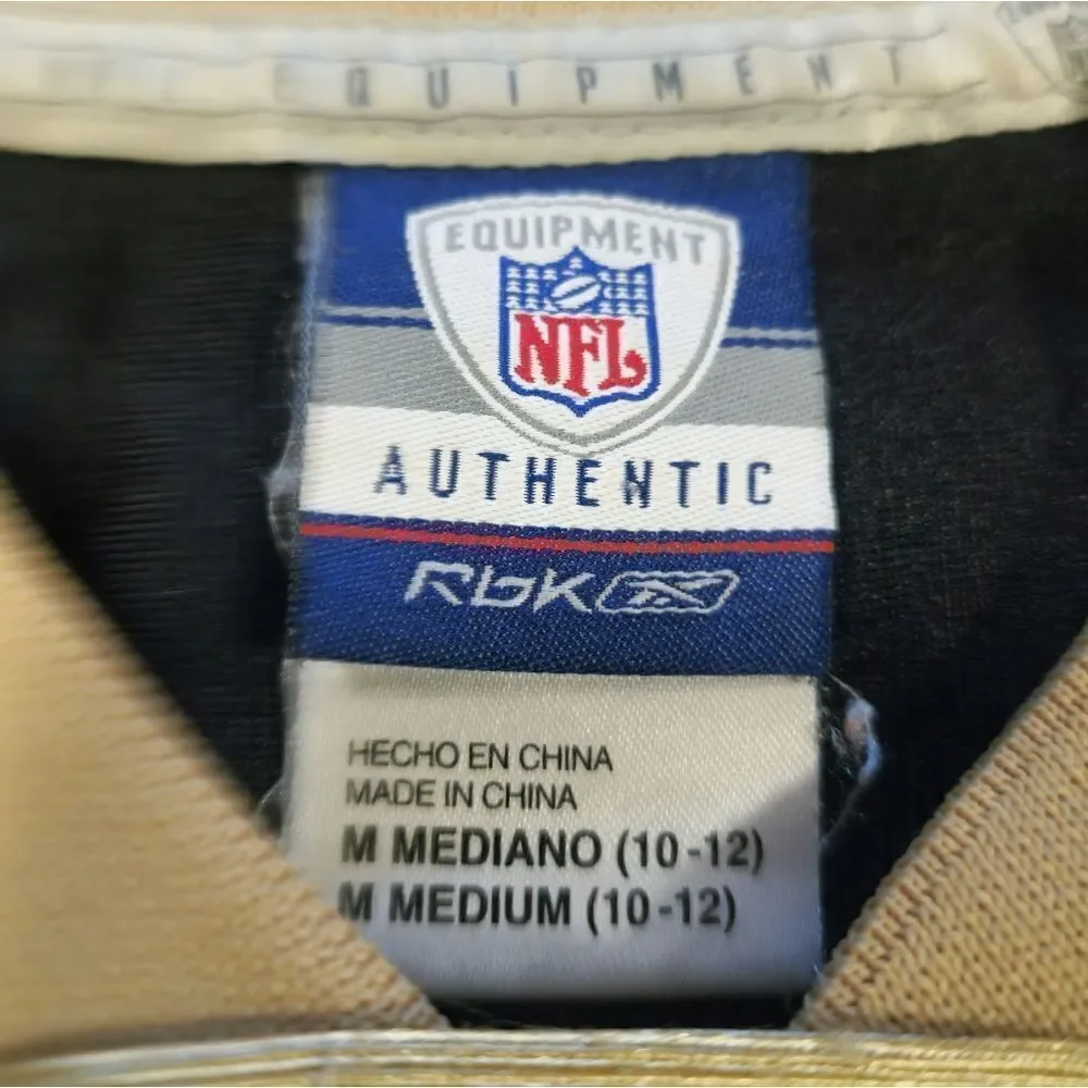 NFL Reggie Bush New Orleans saints official jersey
